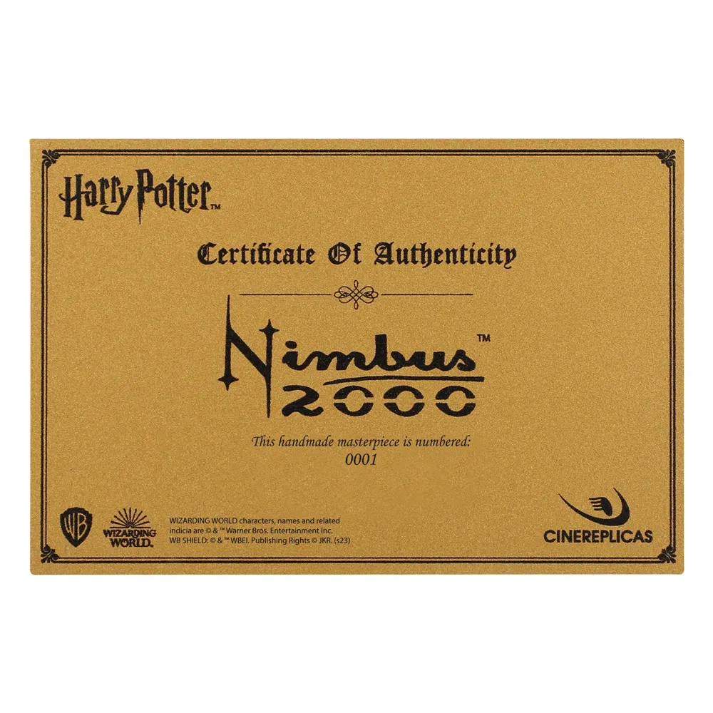 Réplique 1/1 Hp Nimbus 2000 Junior 1:2 Replica