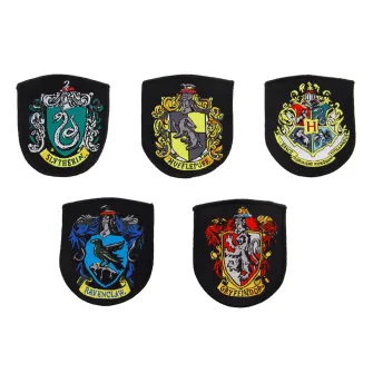 Merchandise razno - Harry Potter - Set Of 5 House Crests/Patches