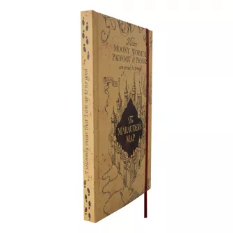 Notesi i olovke - Harry Potter - Notebook With Foldable Marauder's Map