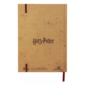 Notesi i olovke - Harry Potter - Notebook With Foldable Marauder's Map