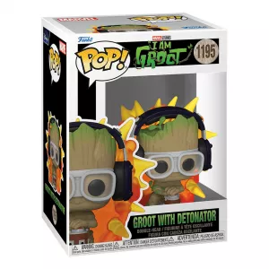 Funko POP! Marver: I Am Groot - Groot W/ Detonator