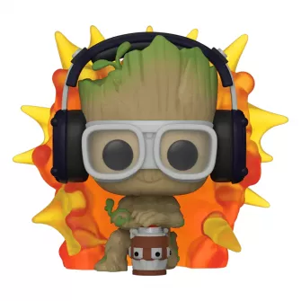 Funko POP! Figure - Funko POP! Marver: I Am Groot - Groot W/ Detonator
