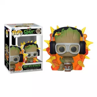 Funko POP! Figure - Funko POP! Marver: I Am Groot - Groot W/ Detonator