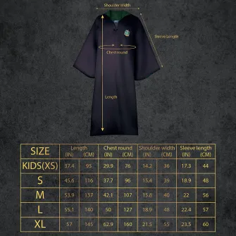 Merchandise razno - Harry Potter - Wizard Robe Cloak Slytherin (Kids)