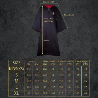 Merchandise razno - Harry Potter - Wizard Robe Cloak Gryffindor (Kids)