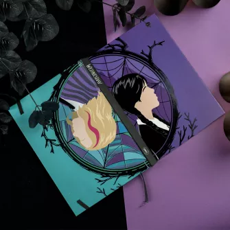 Merchandise razno - Wednesday - Wednesday & Enid Hardcover Notebook