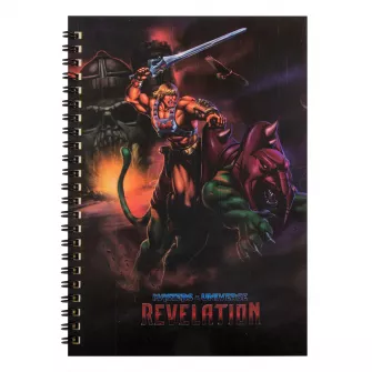 Notesi i olovke - Masters Of The Universe Revelation - He Man With Battle Cat Notebook