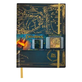 Notesi i olovke - Lord Of The Rings - Map Of Middle-Earth Notebook