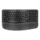 Wave Keys wireless ergonomic keyboard - GRAPHITE - US