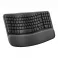 Wave Keys wireless ergonomic keyboard - GRAPHITE - US