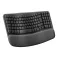 Wave Keys wireless ergonomic keyboard - GRAPHITE - US