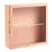 Wall Mounted Display Box (Brown)