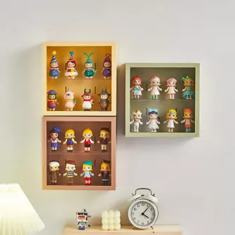 Kutije za figure - Wall Mounted Display Box (Brown)
