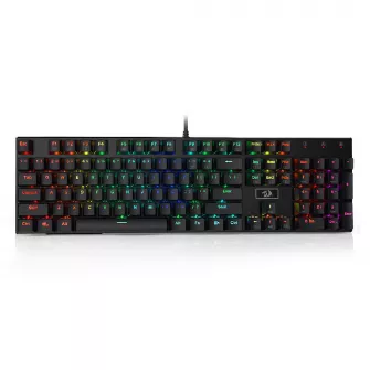 Gejmerske tastature - Devarajas K556GWB-RGB Black, Wired Keyboard, Red Switch