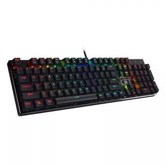 Gejmerske tastature - Devarajas K556GWB-RGB Black, Wired Keyboard, Red Switch