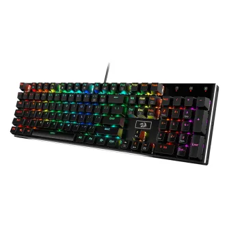 Gejmerske tastature - Devarajas K556GWB-RGB Black, Wired Keyboard, Red Switch