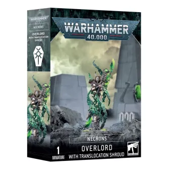 Warhammer figurice - Necrons: Overlord + Translocation Shroud