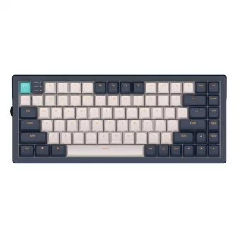 Gejmerske tastature - Dark Project KD83A Ivory / Navy Blue - RGB ANSI (ENG) - EOL