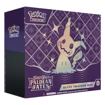 Kolekcionarske kartice - Pokemon TCG: Paldean Fates - Elite Trainer Box