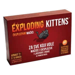 Društvene igre - Board Game Eksplozivni Mačići