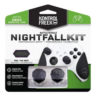 Ostala oprema za konzole i gejmpede - KontrolFreek Nightfall Kit - Battle Royale - Perf. Grips &  Thumbsticks XBOX S and X