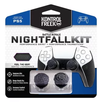 Ostala oprema za konzole i gejmpede - KontrolFreek Nightfall Kit - Battle Royale - Performance Grips &  Thumbsticks PS 5