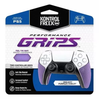 Ostala oprema za konzole i gejmpede - KontrolFreek Controller Performance Grips - Purple Playstation 5