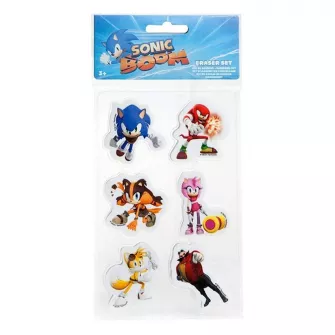 Merchandise razno - Sonic Boom 6pcs eraser pack