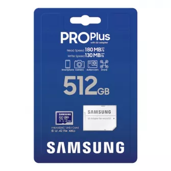 Memorijske kartice - PRO Plus MICRO SD.512GB + adapter