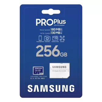 Memorijske kartice - PRO Plus MICRO SD.256GB + adapter