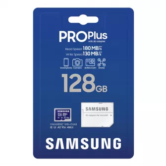 Memorijske kartice - PRO Plus MICRO SD.128GB + adapter