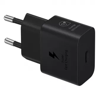 Punjači i adapteri - SAMSUNG Super Brzi Kućni Punjač 25W USB-C EP-T2510-NBE Black