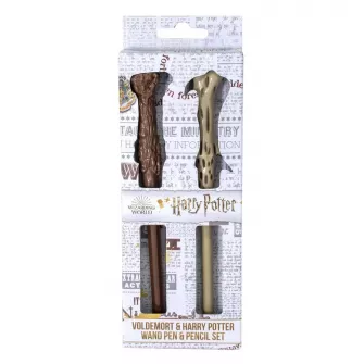 Notesi i olovke - Harry Potter - Voldemort Vand Pencil & Harry Pen Set
