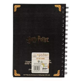 Notesi i olovke - Harry Potter - A5 Wiro Notebook - Hogwarts Shield