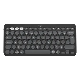 Kancelarijske tastature - K380s Pebble Keys 2 Tonal Graphite