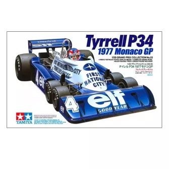 Motorna vozila - 1:20 Tyrrell P34 Six Wheeler Monaco GP77