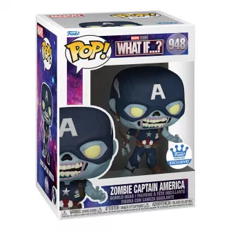 Funko POP! Figure - Funko POP! Marvel: What If - Zombie Captain America