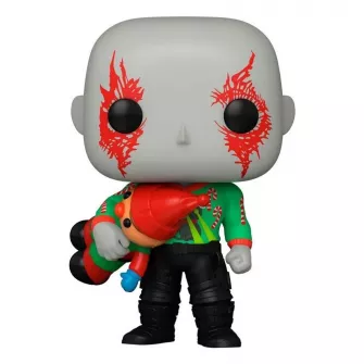 Funko POP! Figure - Funko Pop: Marvel - The Guardians Of The Galaxy Holiday Special - Drax Pop