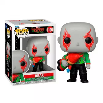 Funko POP! Figure - Funko Pop: Marvel - The Guardians Of The Galaxy Holiday Special - Drax Pop