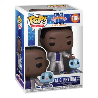 Funko POP! Figure - Funko POP! Movies: Space Jam 2 - AI G W/ Pete Buddy (Metallic)