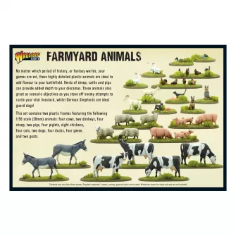 Plastične makete - Farmyard Animals