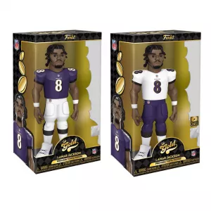Funko POP! Figure - Funko Gold: Ravens - Lamar Jackson 12