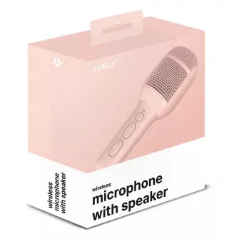 Karaoke mikrofoni - Kids Festival 2 Microphone with Speaker (Pink)