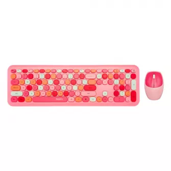 Kompleti - Retro Set WL Keyboard and Mouse (Pink)