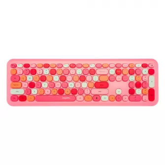 Kompleti - Retro Set WL Keyboard and Mouse (Pink)
