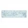 Sweet Retro Set WL Keyboard and Mouse (Blue)
