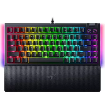 Gejmerske tastature - Razer BlackWidow V4 75% - Hot-swappable Mechanical Gaming Keyboard - US Layout - FRML