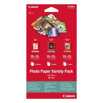 Fotopapiri - Foto papir Canon Variety Pack VP-101 10x15cm 20Sh