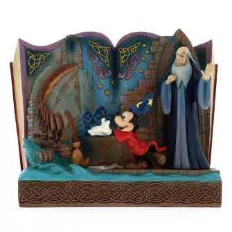 Ukrasne figure - Sorcerer Mickey Storybook Figurine