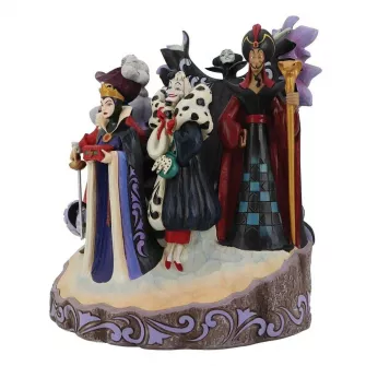 Ukrasne figure - Mischief, Malice & Mayhem (Villains Carved by Heart Figurine)